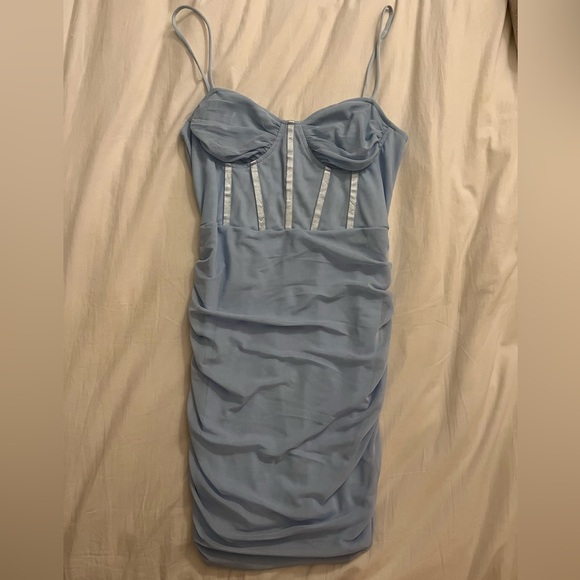 blue mini dress - Picture 1 of 1